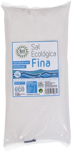 Ecological Fine Salt Ebro Delta 1 Kg